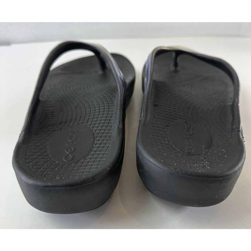 Oofos Oolala Luxe Recovery Sandal Comfort Multi-Colored Ombre Women's Size 11 - Picture 8 of 16